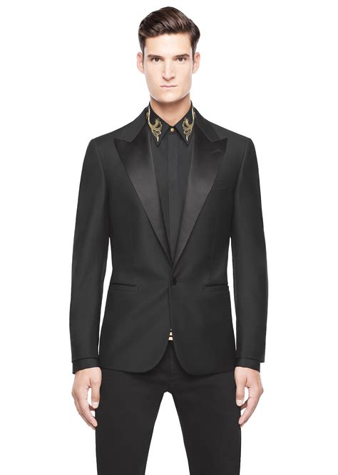 versace tailored suits|Versace men's suits price.